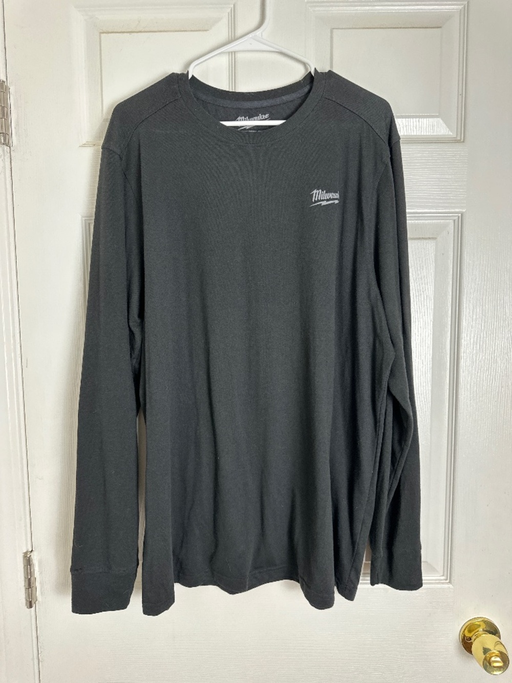Milwaukee Freeflex Work Black Long Sleeve Shirt Men Size XL